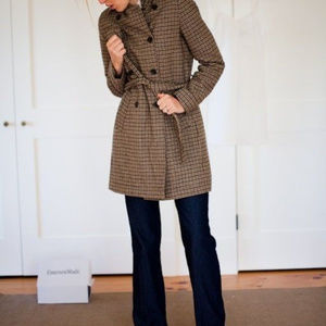 Emerson Fry Emersonmade Houndstooth Trenchcoat